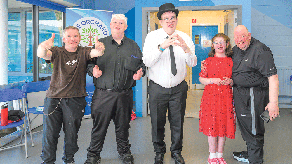 Play follows a group of adults with disabilities Play follows a group of adults with disabilities
