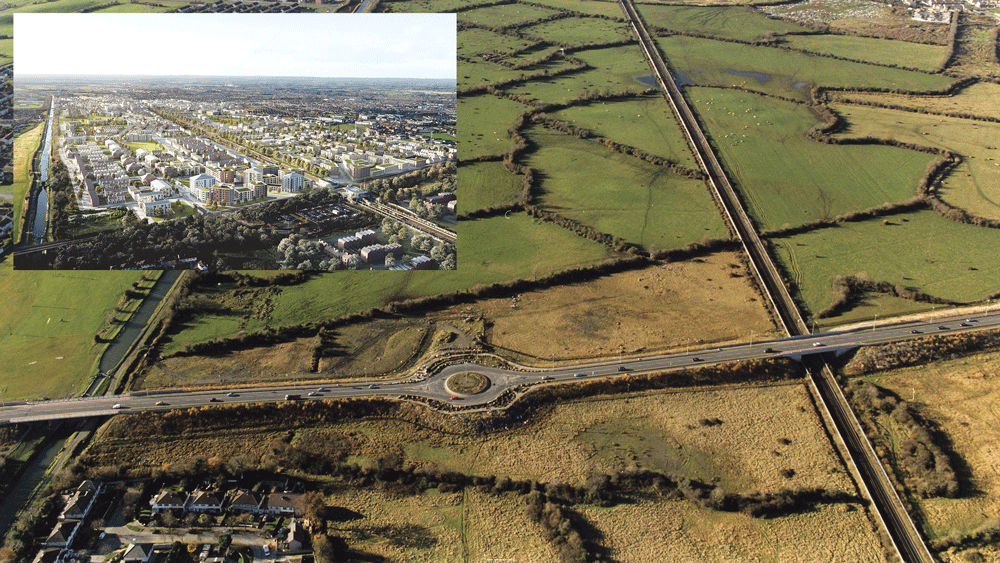 The changing landscape of Clonburris The changing landscape of Clonburris