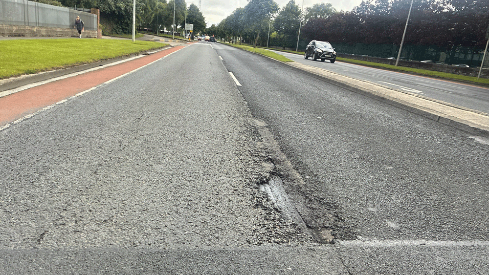 Council spent a total of €250k on pothole repairs Council spent a total of €250k on pothole repairs