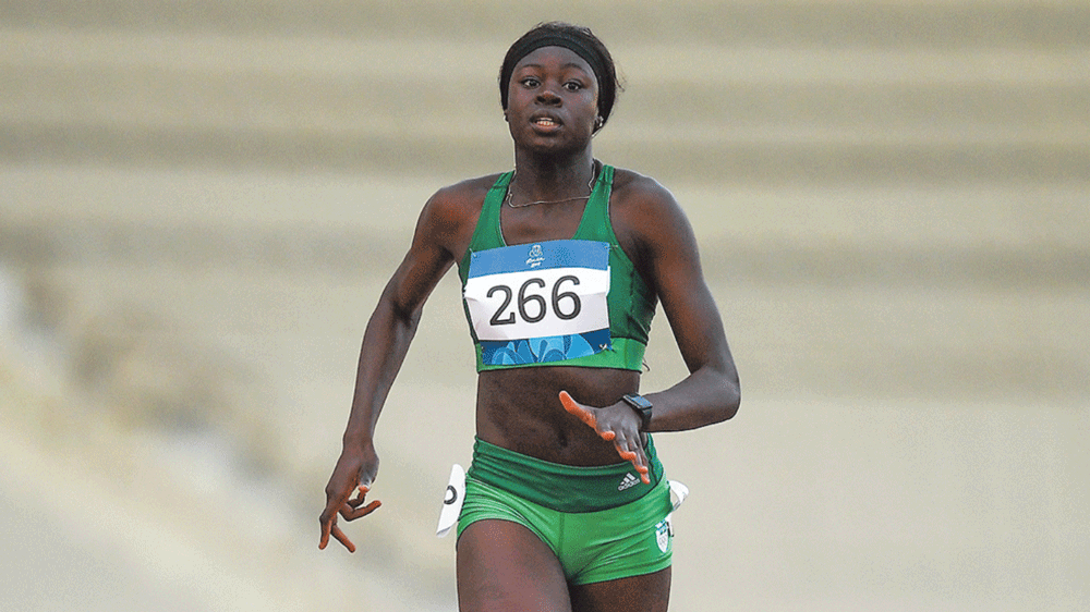 Rhasidat Adeleke to return to the 400m tonight Rhasidat Adeleke to return to the 400m tonight