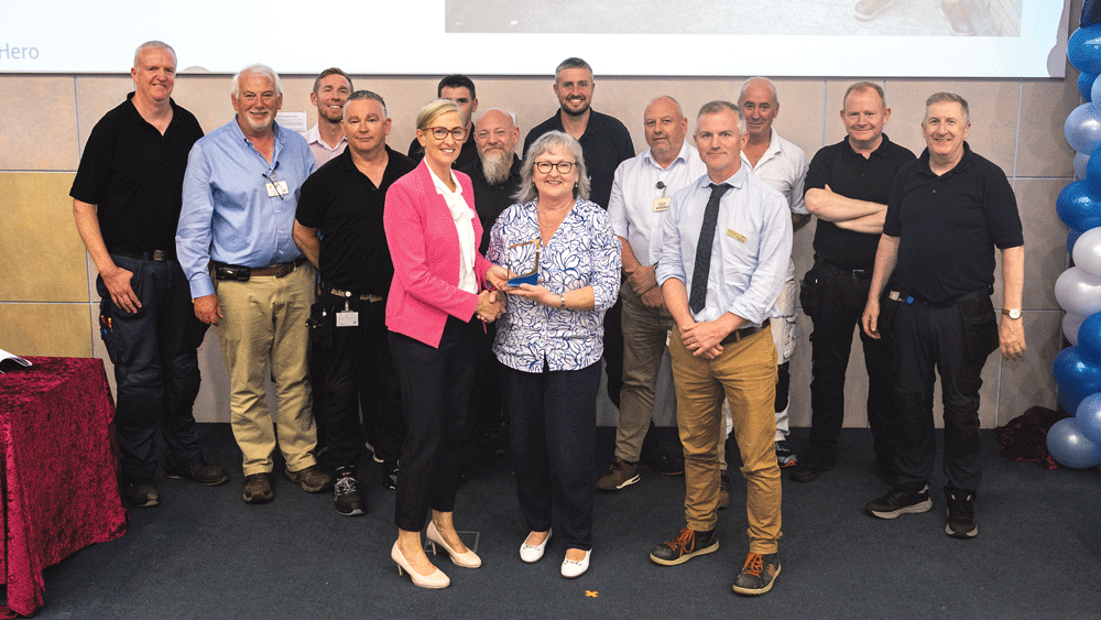 Winners and heroes all round in hospital awards Winners and heroes all round in hospital awards