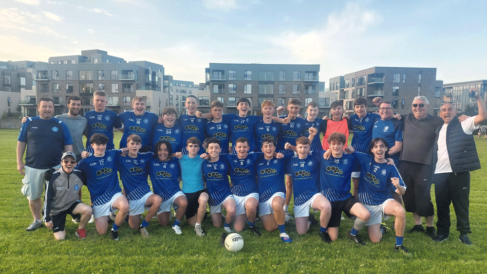 Crumlin minors claim league crown in style