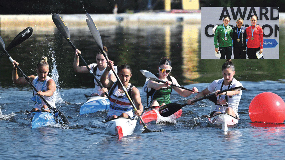 Caoilin is Ireland’s first ever female Canoe Marathon European medalist Caoilin is Ireland’s first ever female Canoe Marathon European medalist
