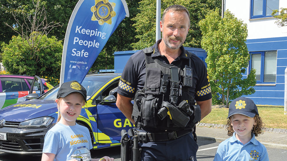 Fun time for all at Tallaght Garda station Fun time for all at Tallaght Garda station