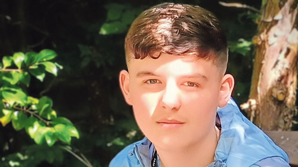 Mother praises son’s attitude during his battle with cancer