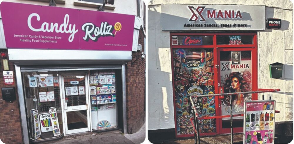 Brightly coloured vape shops raise concerns about sales ages Brightly coloured vape shops raise concerns about sales ages