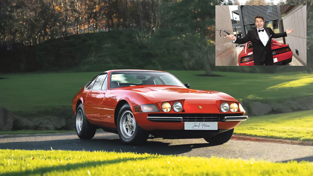 Denning to star at Dundrum’s supercar weekend after dark Denning to star at Dundrum’s supercar weekend after dark