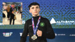Crumlin boxer stands on European podium