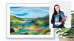 Artist Emma brings colourful collection to Ballyroan Library