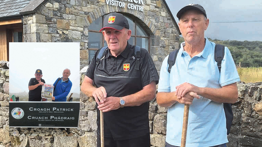 Croagh Patrick climbers raise €5,500 Croagh Patrick climbers raise €5,500