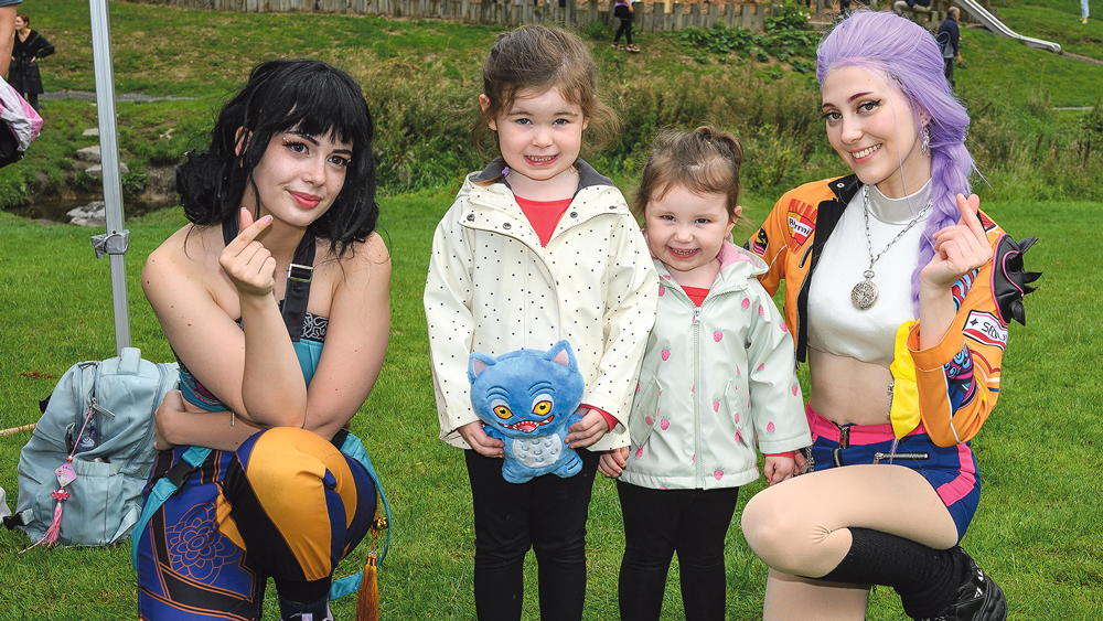 K-Pop characters appear at Tymon Summer Market K-Pop characters appear at Tymon Summer Market