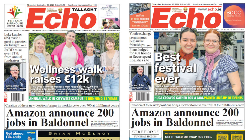 This weeks front pages – September 10, 2026 This weeks front pages – September 10, 2026