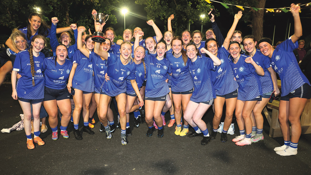 Crumlin ladies celebrate c’ship Crumlin ladies celebrate c’ship
