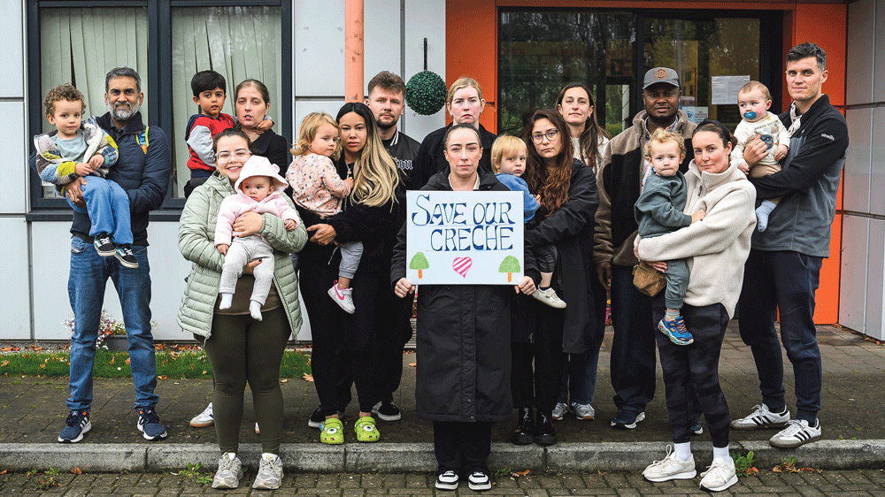 Parents are ‘devastated’ over the closure of crèche Parents are ‘devastated’ over the closure of crèche
