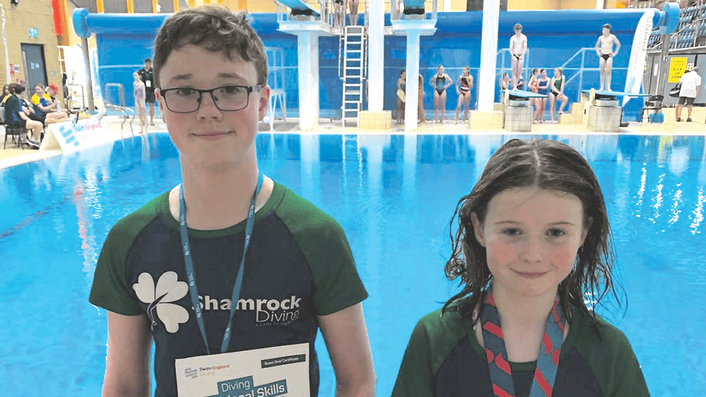 Smyth siblings dive to success in Southampton