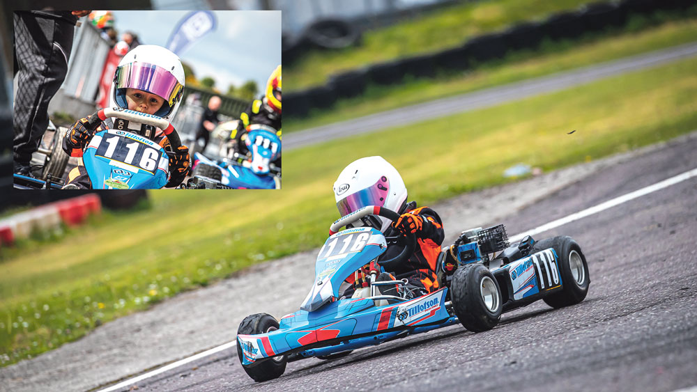 Six-year-old racer catches eye of Formula One engineer Six-year-old racer catches eye of Formula One engineer
