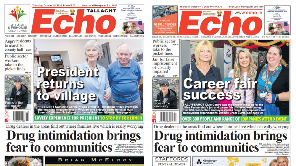 This weeks front pages – October 15, 2026 This weeks front pages – October 15, 2026