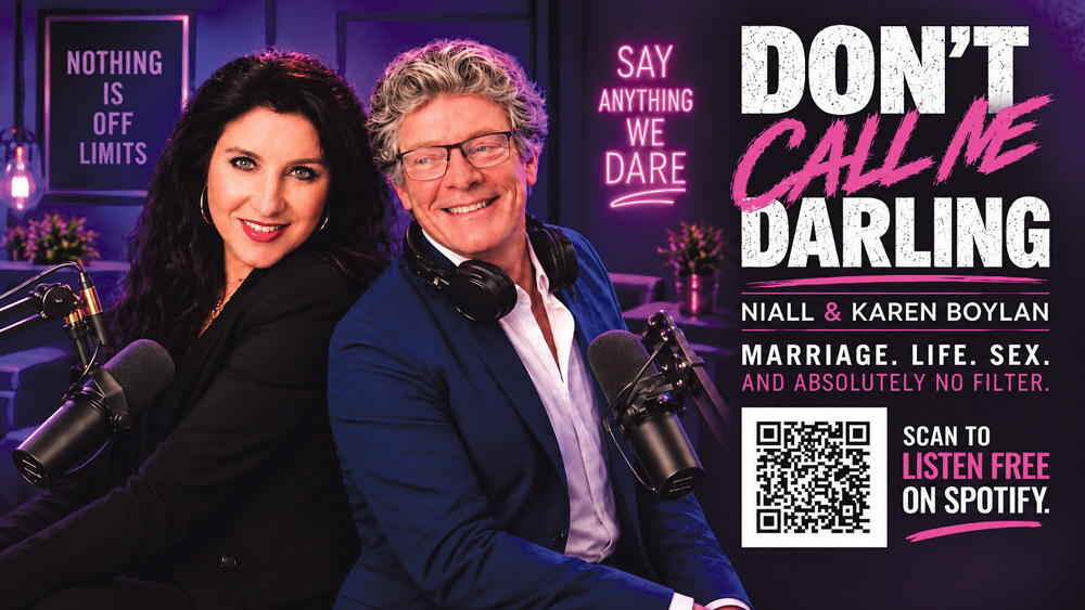 Radio presenter Niall Boylan and his wife Karen bring married life to the mic!