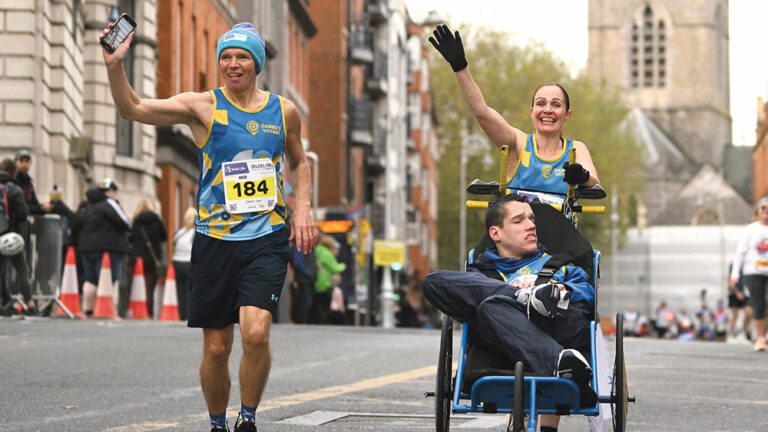 Daniel and dad Keith to run 10th Dublin City Marathon | Echo.ie